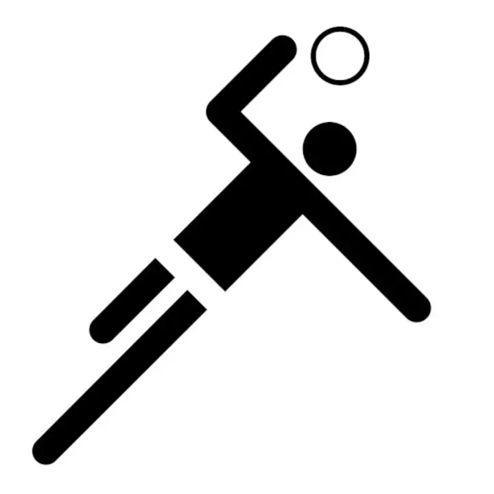 5. Handballturnier der Lohmarer Grundschulen in der Jabachhalle Handballpiktogramm